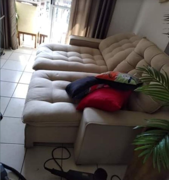 Limpeza de 1 sofa retrátil ou sofá simples qualquer tamanho de 2 até 3 repartição com almofadas fixa e soltas